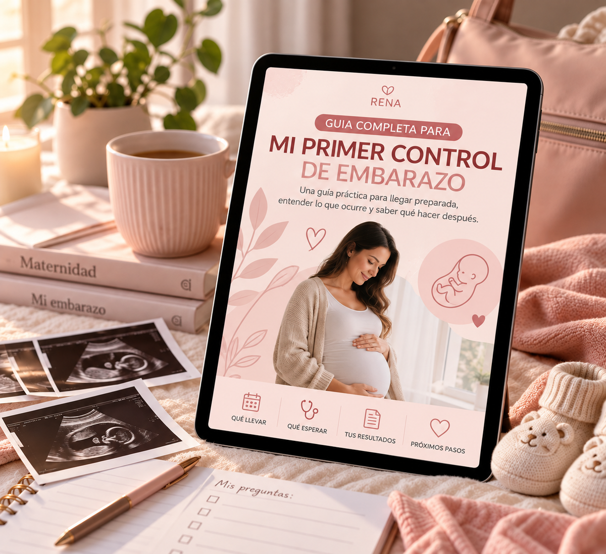 GUIA DIGITAL: TODO LO QUE NECESITAS SABER PARA IR A TU PRIMER CONTROL DE EMBARAZO